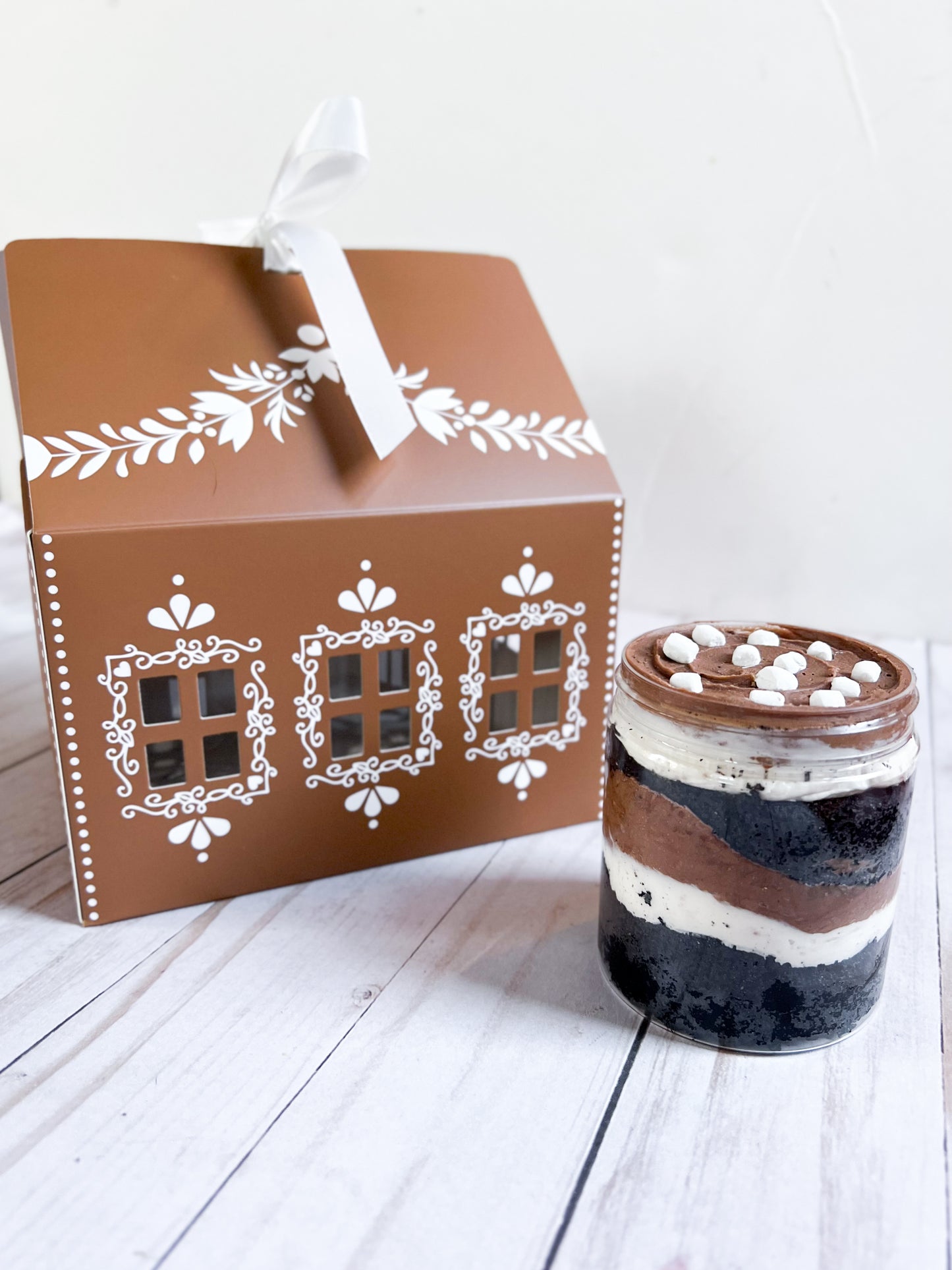 Holiday Cake Jars