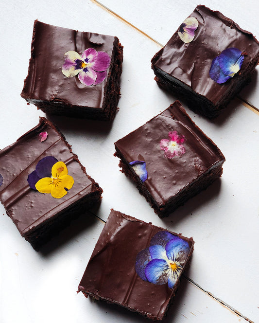Mother's Day Macaron Brownie